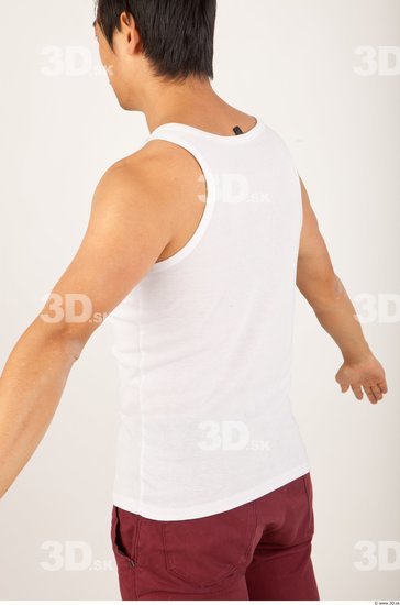 Upper Body Man Casual Singlet Average