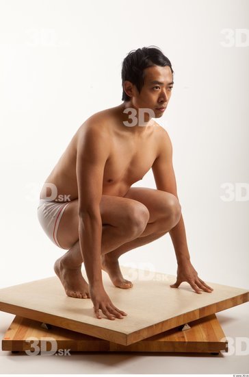 Whole Body Man Other Asian Underwear Shorts Average