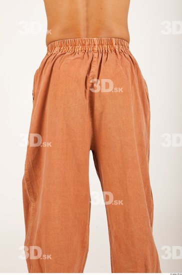 Thigh Calf Leg Man Asian Casual Trousers Average Studio photo references