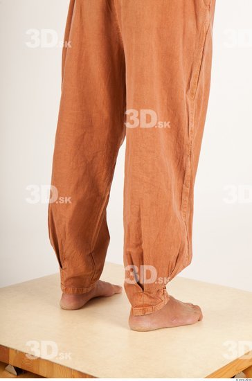 Thigh Calf Leg Man Asian Casual Trousers Average Studio photo references