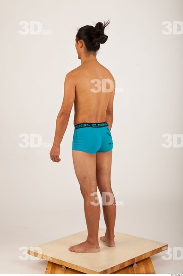 Man Asian Underwear Shorts Average Studio photo references