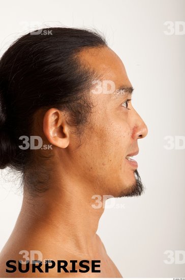 Head Emotions Man Asian Average Bearded