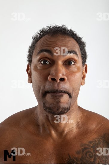 Head Phonemes Man Black Muscular