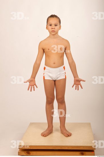 Whole Body Man White Studio photo references