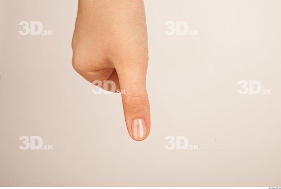 Fingers Woman Slim Studio photo references