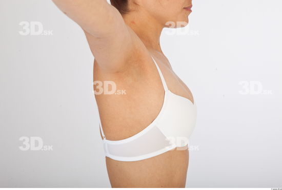 White bra underwear of Molly