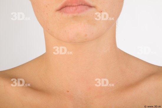 Neck Woman Nude Studio photo references