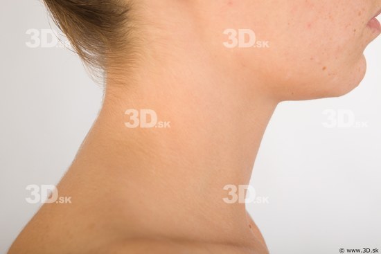 Neck Woman Nude Studio photo references