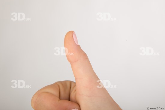 Fingers Woman Studio photo references