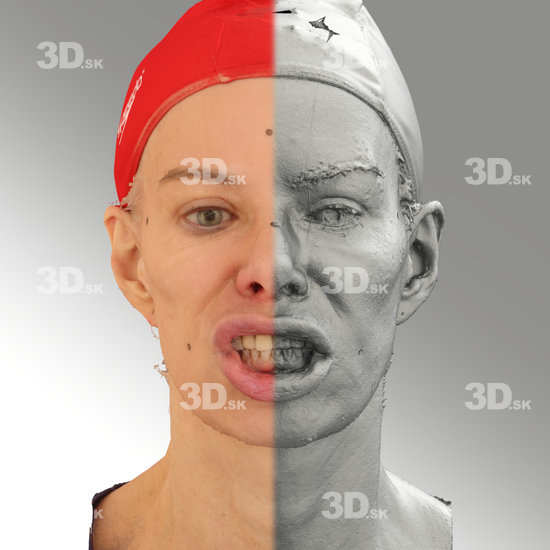 Emotions White 3D Scans