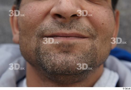 Mouth Man White Casual Slim Street photo references