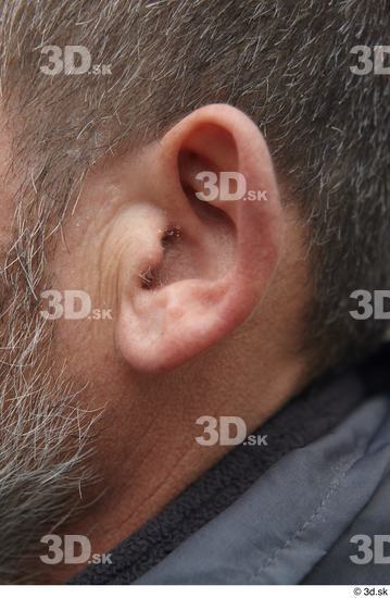 Ear Man White Casual Slim Street photo references