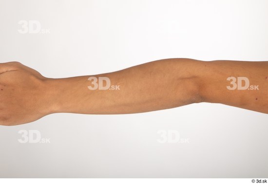 Forearm Man White Nude Slim Studio photo references