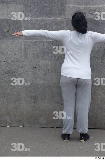 Whole Body Woman T poses White Casual Average Standing Street photo references