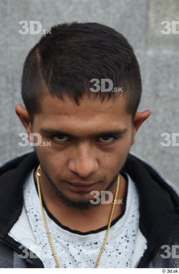 Head Hair Man White Casual Slim Street photo references