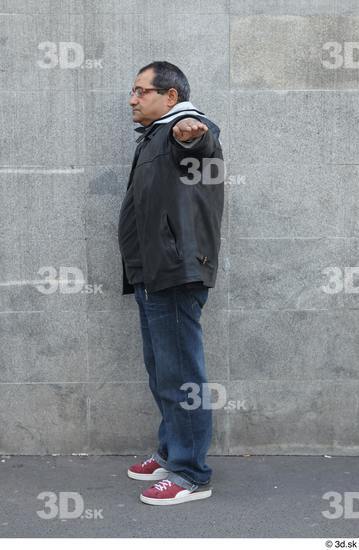 Whole Body Man T poses White Casual Average Standing Street photo references