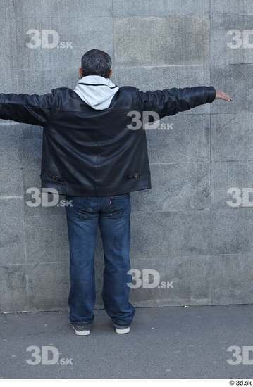 Whole Body Man T poses White Casual Average Standing Street photo references