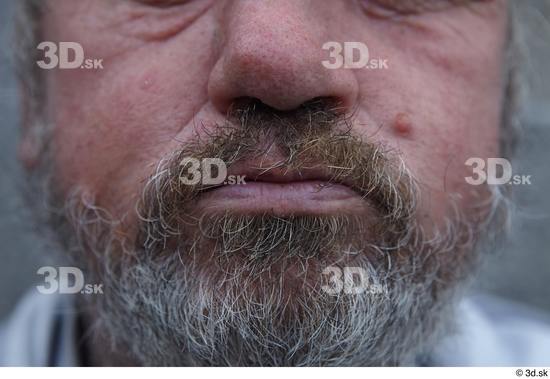 Mouth Man White Overweight Street photo references