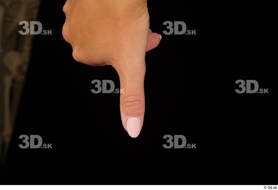 Fingers Woman White Slim Studio photo references