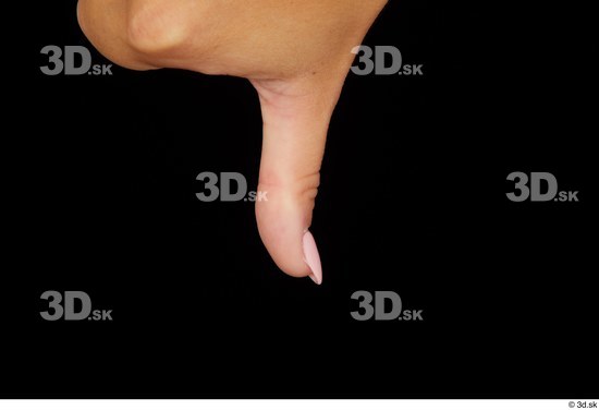 Fingers Woman White Slim Studio photo references