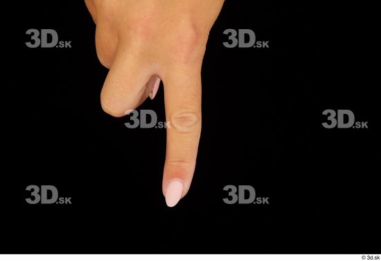 Fingers Woman White Slim Studio photo references