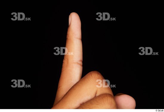 Fingers Man Black Average Studio photo references