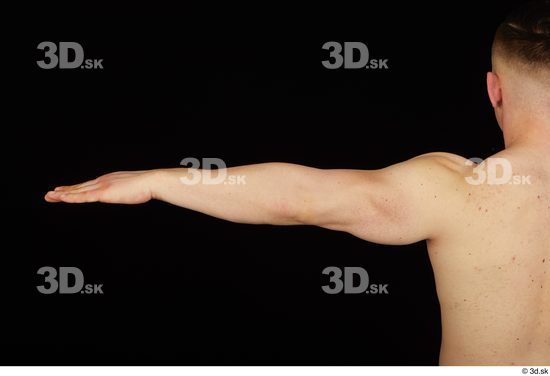 Arm Man White Nude Average Studio photo references