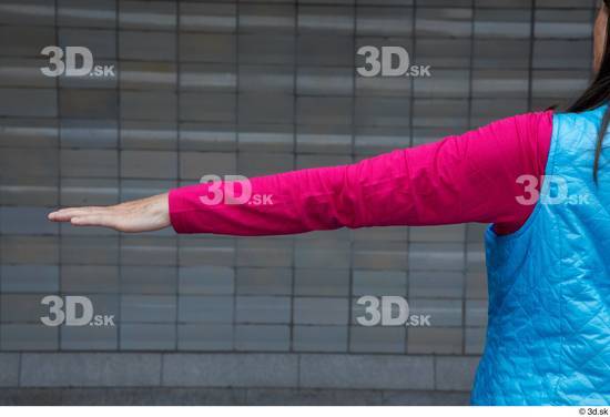 Arm Woman White Casual Slim Street photo references