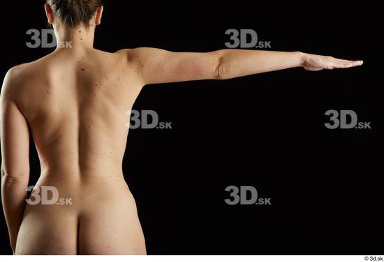 Arm Back Woman White Nude Average Studio photo references