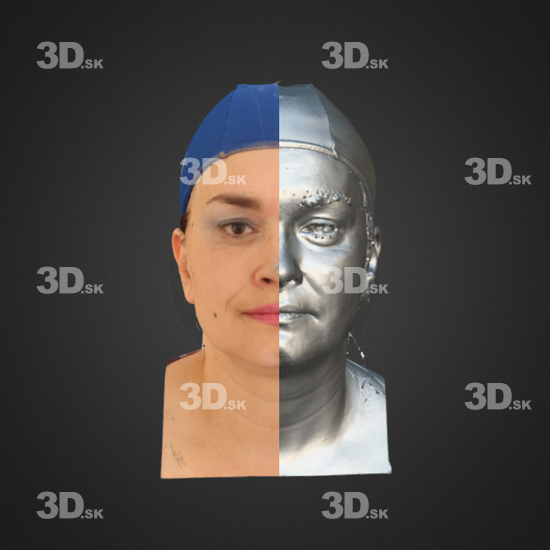 Head Emotions Man White 3D Phonemes And Emotions