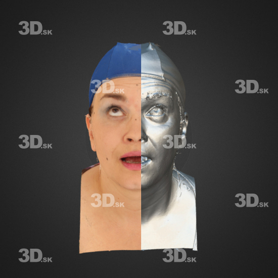 Head Emotions Man White 3D Phonemes And Emotions