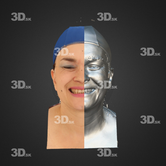 Head Emotions Man White 3D Phonemes And Emotions