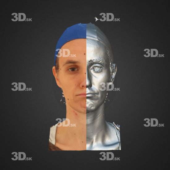 Head Emotions Man White 3D Phonemes And Emotions