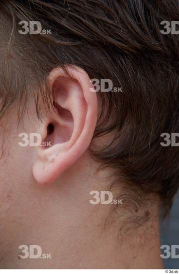 Ear Man White Sports Slim Street photo references