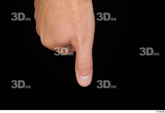 Fingers Man Average Studio photo references