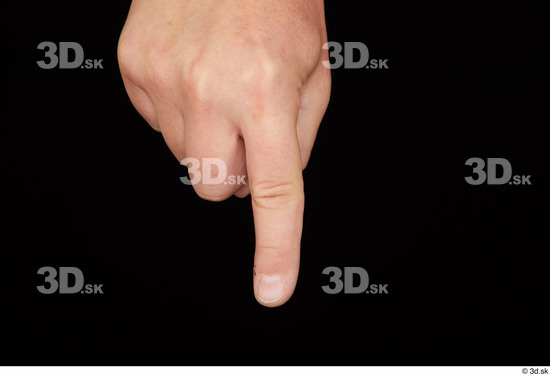 Fingers Man Average Studio photo references