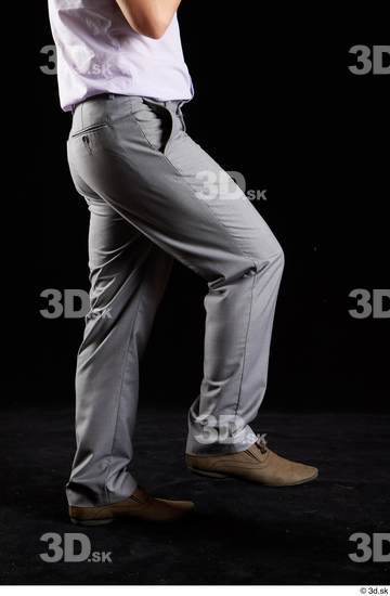 Leg Man White Shoes Trousers Average Studio photo references