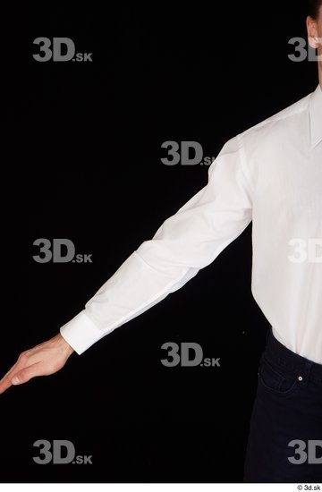 Man White Athletic Male Studio Poses