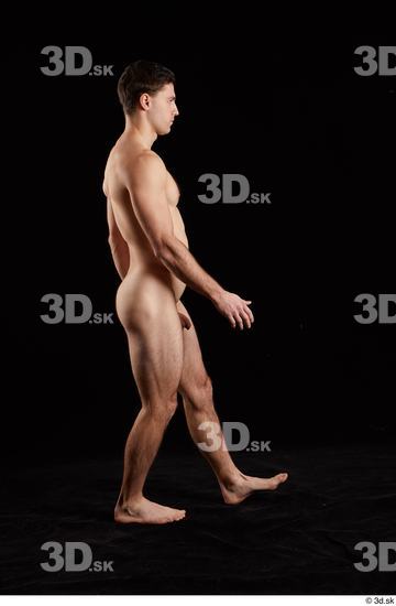 Man White Athletic Male Studio Poses