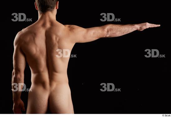 Man White Athletic Male Studio Poses