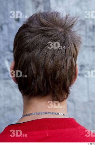 Head Hair Man White Casual Slim Street photo references