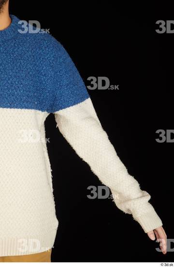 Arm Upper Body Man Sweater Slim Studio photo references