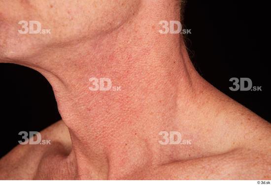 Neck Man White Average Studio photo references