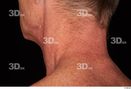 Neck Man White Average Studio photo references