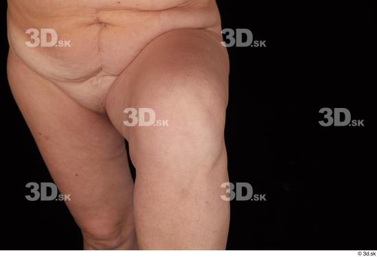 Knee Woman White Nude Chubby Studio photo references