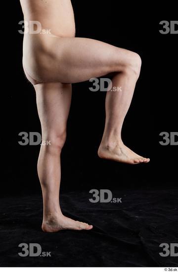 Leg Man White Nude Average Studio photo references