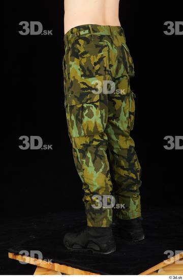 Leg Man White Army Shoes Trousers Average Studio photo references