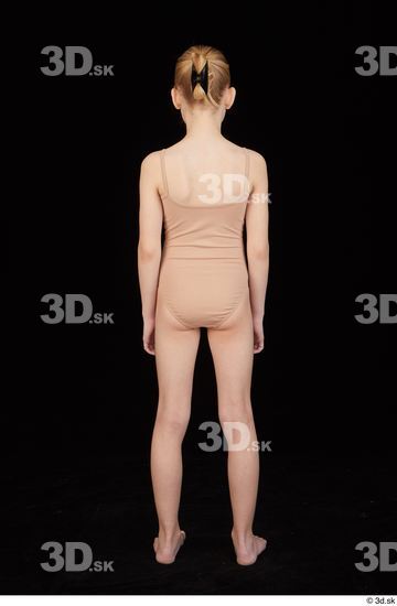 Whole Body Woman Underwear Slim Standing Studio photo references