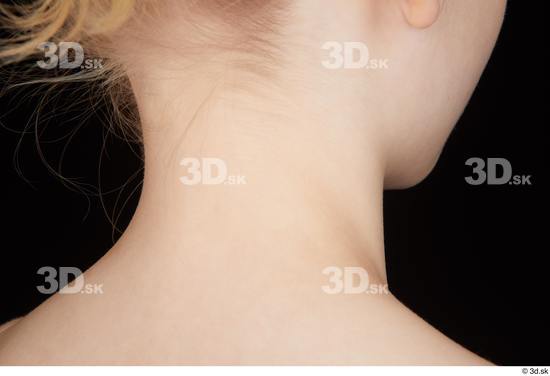 Neck Woman Slim Studio photo references