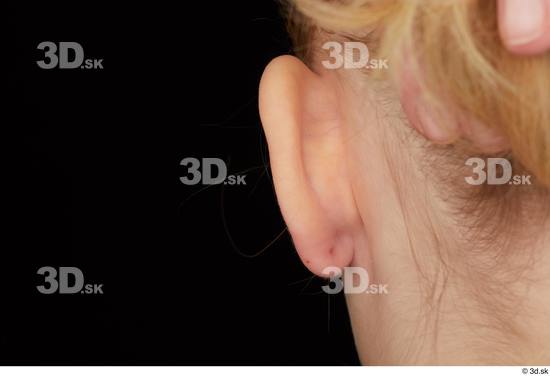 Ear Woman Slim Studio photo references